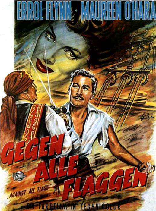 Plakat zum Film: Gegen alle Flaggen