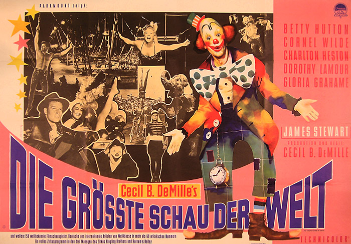 Plakat zum Film: größte Schau der Welt, Die