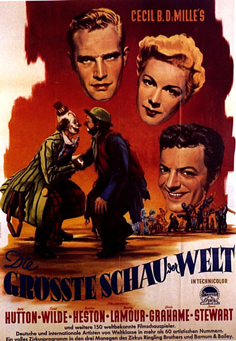 Plakat zum Film: größte Schau der Welt, Die