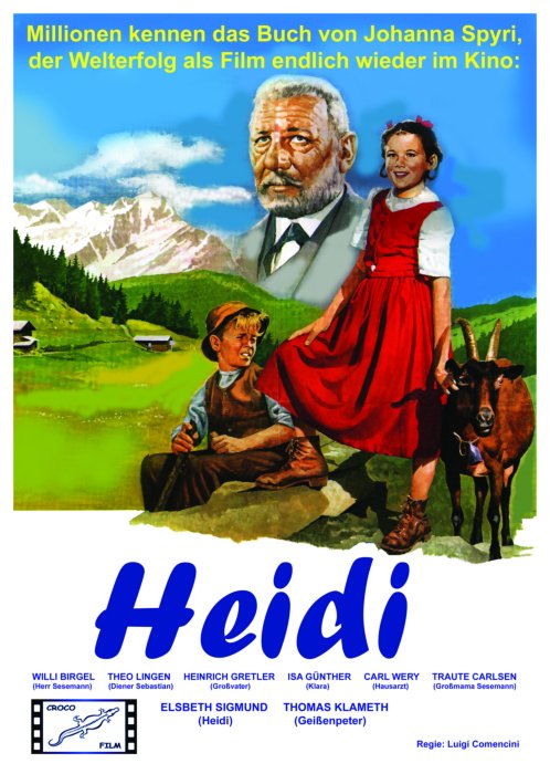 Plakat zum Film: Heidi