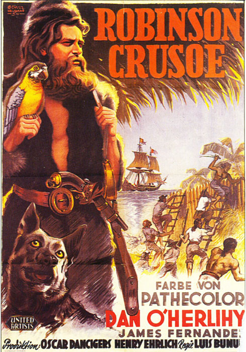 Plakat zum Film: Robinson Crusoe