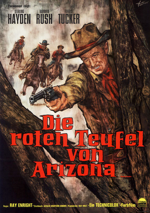 Plakat zum Film: roten Teufel von Arizona, Die