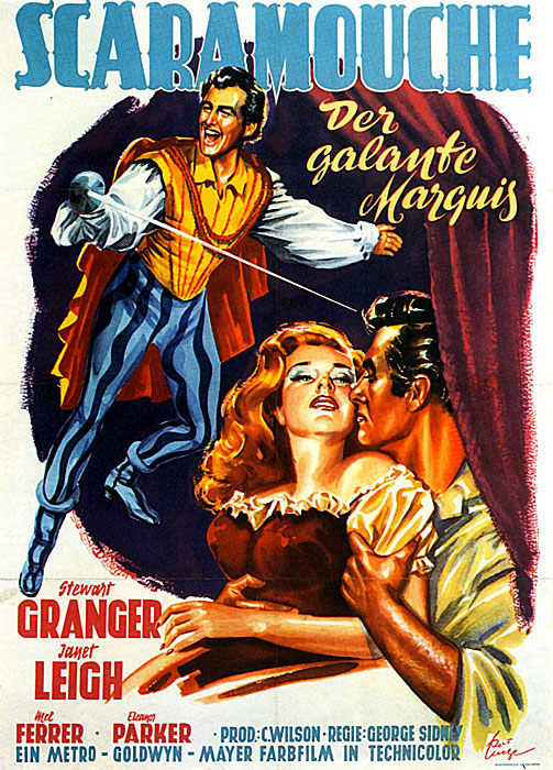 Plakat zum Film: Scaramouche - Der Mann mit der Maske
