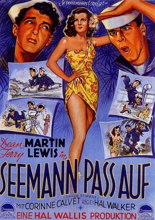 Plakat zum Film: Seemann, pass auf!