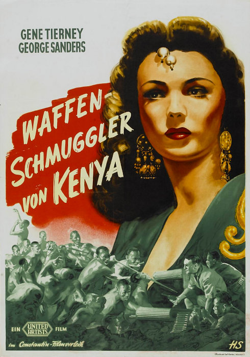 Plakat zum Film: Waffenschmuggler von Kenya, Die