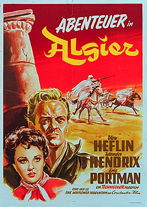 Plakat zum Film: Abenteuer in Algier