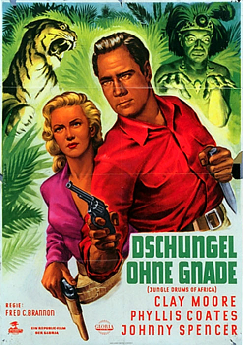 Plakat zum Film: Dschungel ohne Gnade