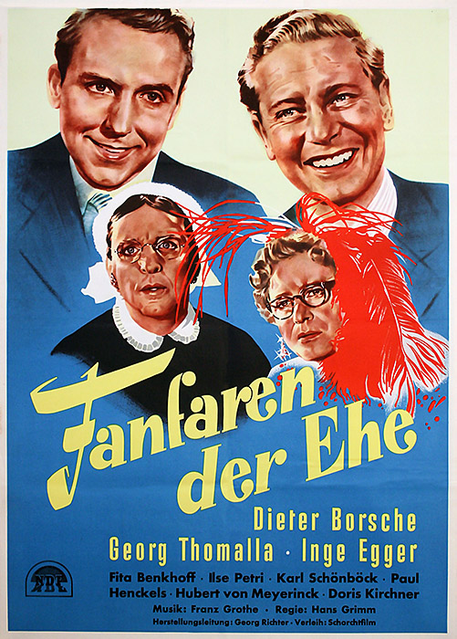 Plakat zum Film: Fanfaren der Ehe