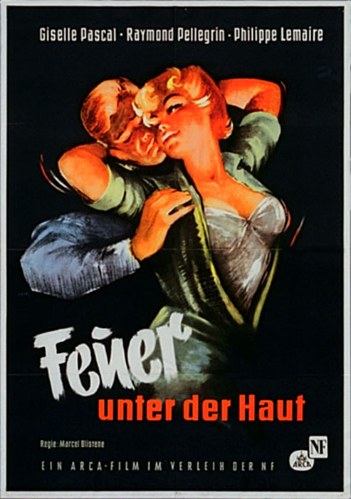 Plakat zum Film: Feuer unter der Haut