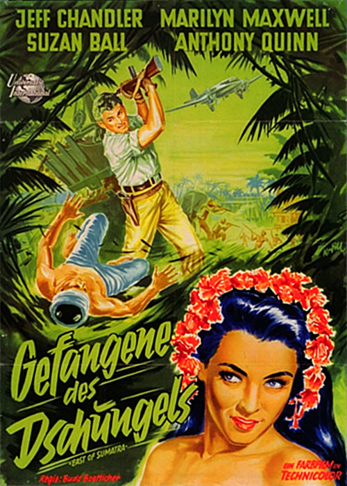 Plakat zum Film: Gefangene des Dschungels