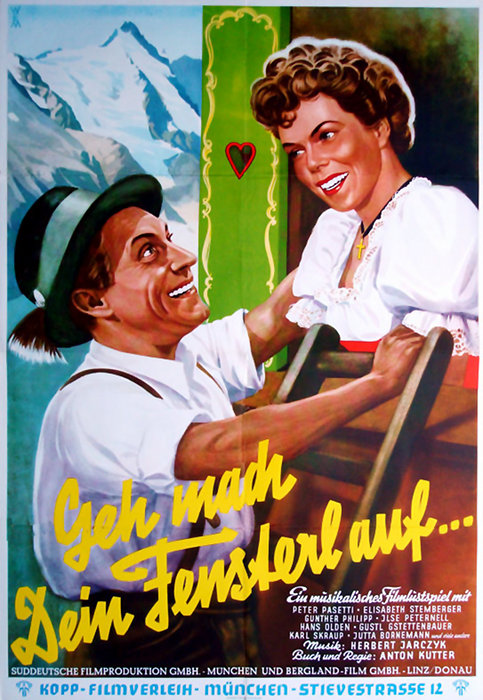 Plakat zum Film: Geh mach dein Fensterl auf