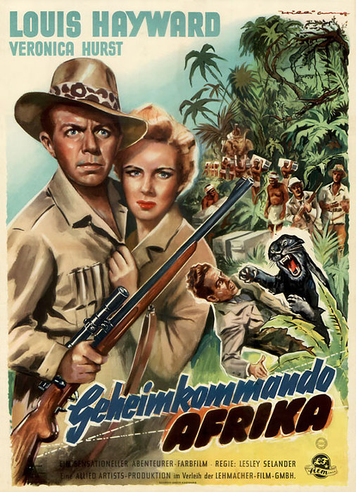 Plakat zum Film: Geheimkommando Afrika