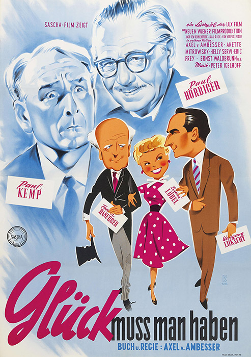 Plakat zum Film: Glück muss man haben