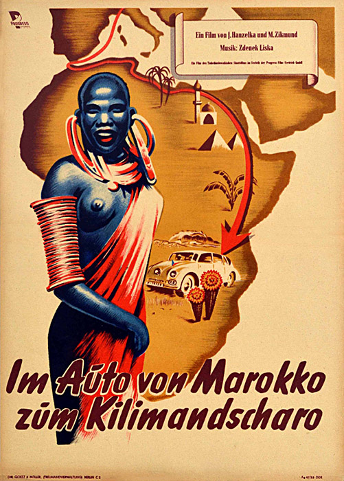 Plakat zum Film: Im Auto von Marokko zum Kilimanscharo