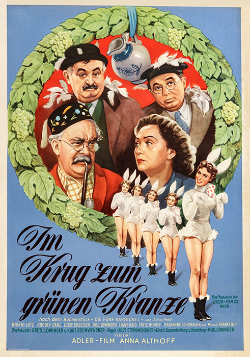 Plakat zum Film: Im Krug zum grünen Kranze