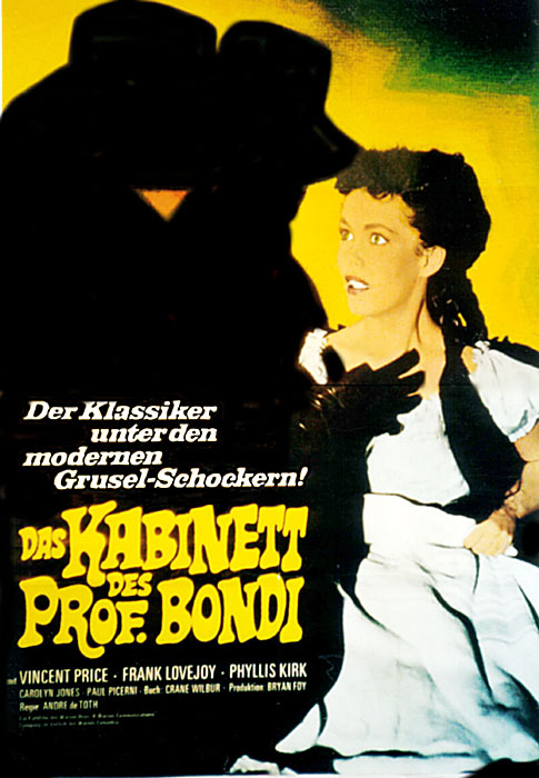 Plakat zum Film: Kabinett des Professor Bondi, Das