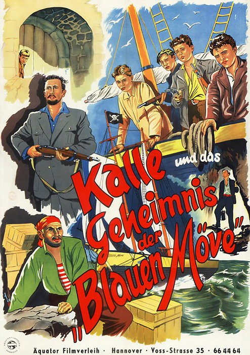 Plakat zum Film: Kalle und das Geheimnis der blauen Möwe