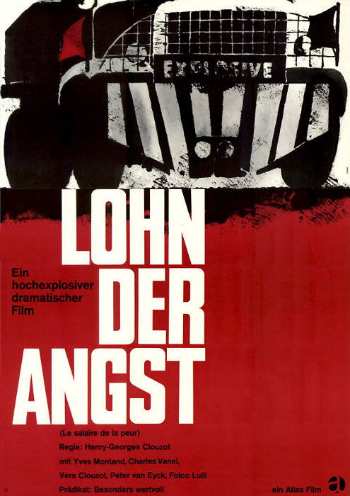 Plakat zum Film: Lohn der Angst