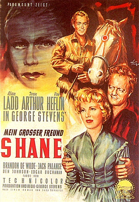 Plakat zum Film: Mein großer Freund Shane