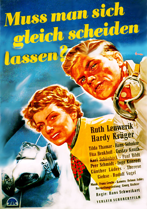 Plakat zum Film: Muss man sich gleich scheiden lassen?