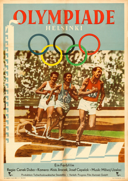 Plakat zum Film: Olympiade Helsinki