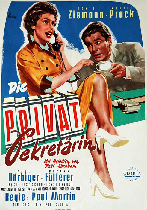 Plakat zum Film: Privatsekretärin, Die