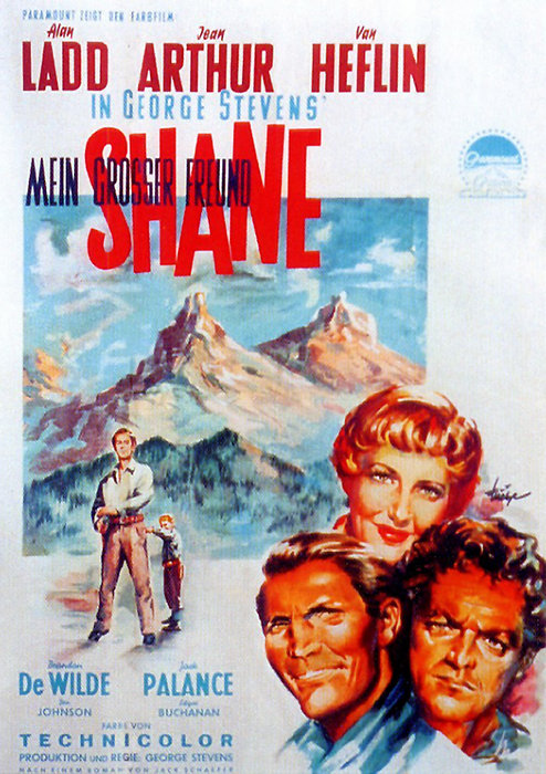 Plakat zum Film: Mein großer Freund Shane