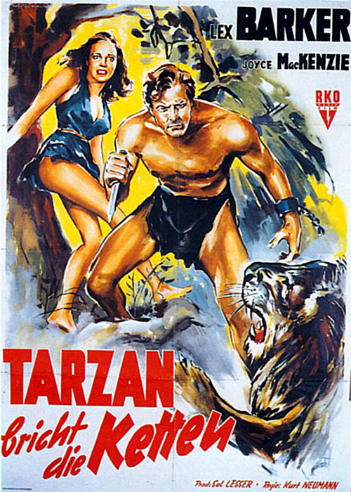 Plakat zum Film: Tarzan bricht die Ketten