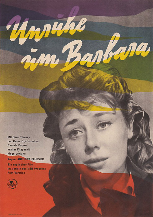 Plakat zum Film: Unruhe um Barbara