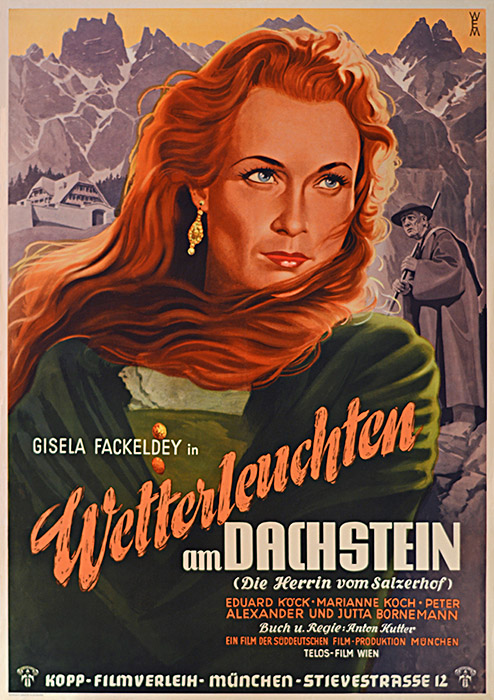 Plakat zum Film: Wetterleuchten am Dachstein