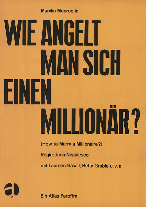 Plakat zum Film: Wie angelt man sich einen Millionär