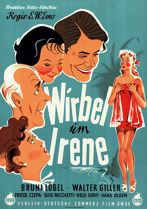 Plakat zum Film: Wirbel um Irene