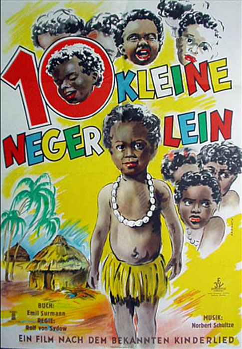 Plakat zum Film: Zehn kleine Negerlein