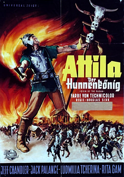 Plakat zum Film: Attila, der Hunnenkönig