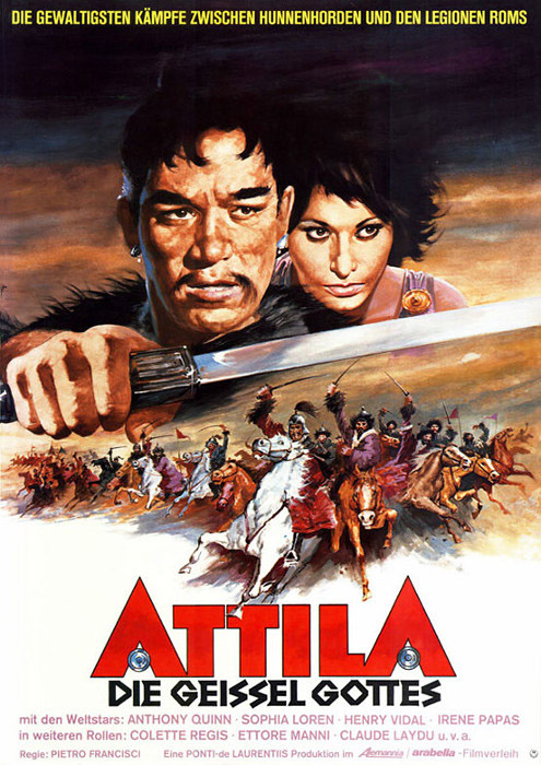 Plakat zum Film: Attila, die Geißel Gottes