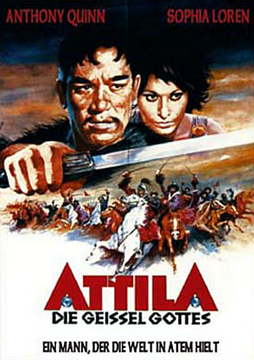 Plakat zum Film: Attila, die Geißel Gottes