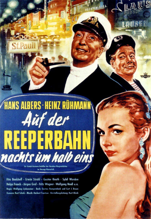 Plakat zum Film: Auf der Reeperbahn nachts um halb eins