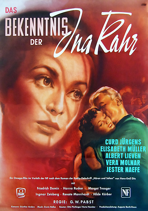 Plakat zum Film: Bekenntnis der Ina Kahr, Das