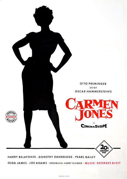 Plakat zum Film: Carmen Jones