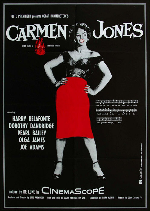 Plakat zum Film: Carmen Jones