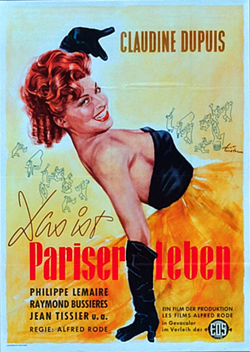 Plakat zum Film: Das ist Pariser Leben