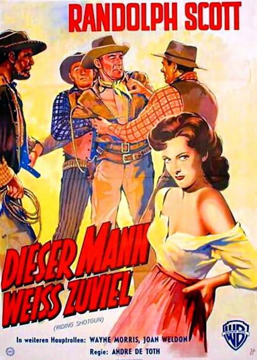 Plakat zum Film: Dieser Mann weiß zuviel