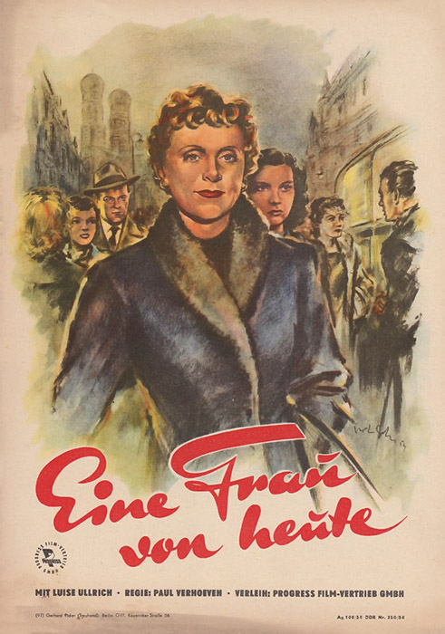 Plakat zum Film: Frau von heute, Eine