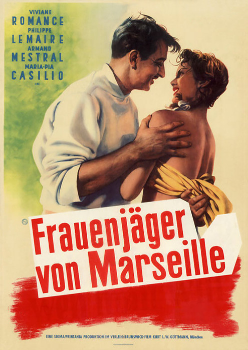 Plakat zum Film: Frauenjäger von Marseille