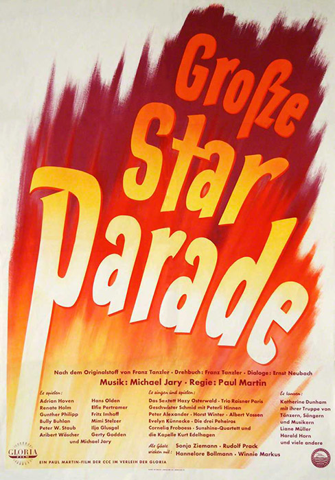 Plakat zum Film: Große Star-Parade