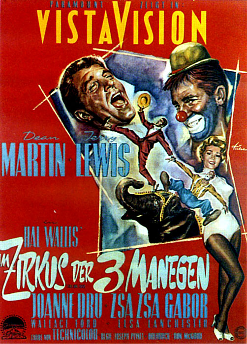 Plakat zum Film: Im Zirkus der drei Manegen