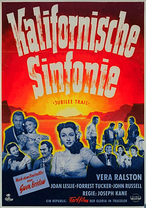 Plakat zum Film: Kalifornische Sinfonie