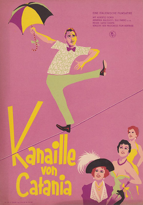 Plakat zum Film: Kanaille von Catania