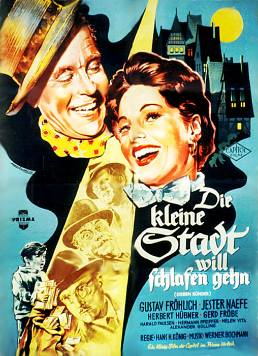 Plakat zum Film: kleine Stadt will schlafen gehen, Die