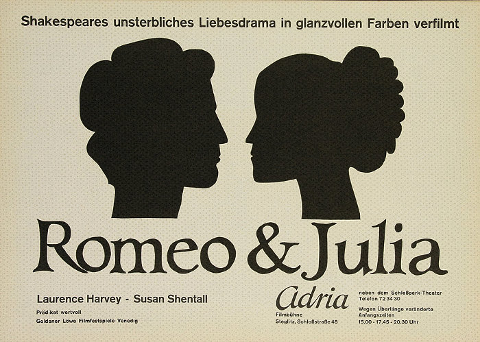 Plakat zum Film: Romeo und Julia